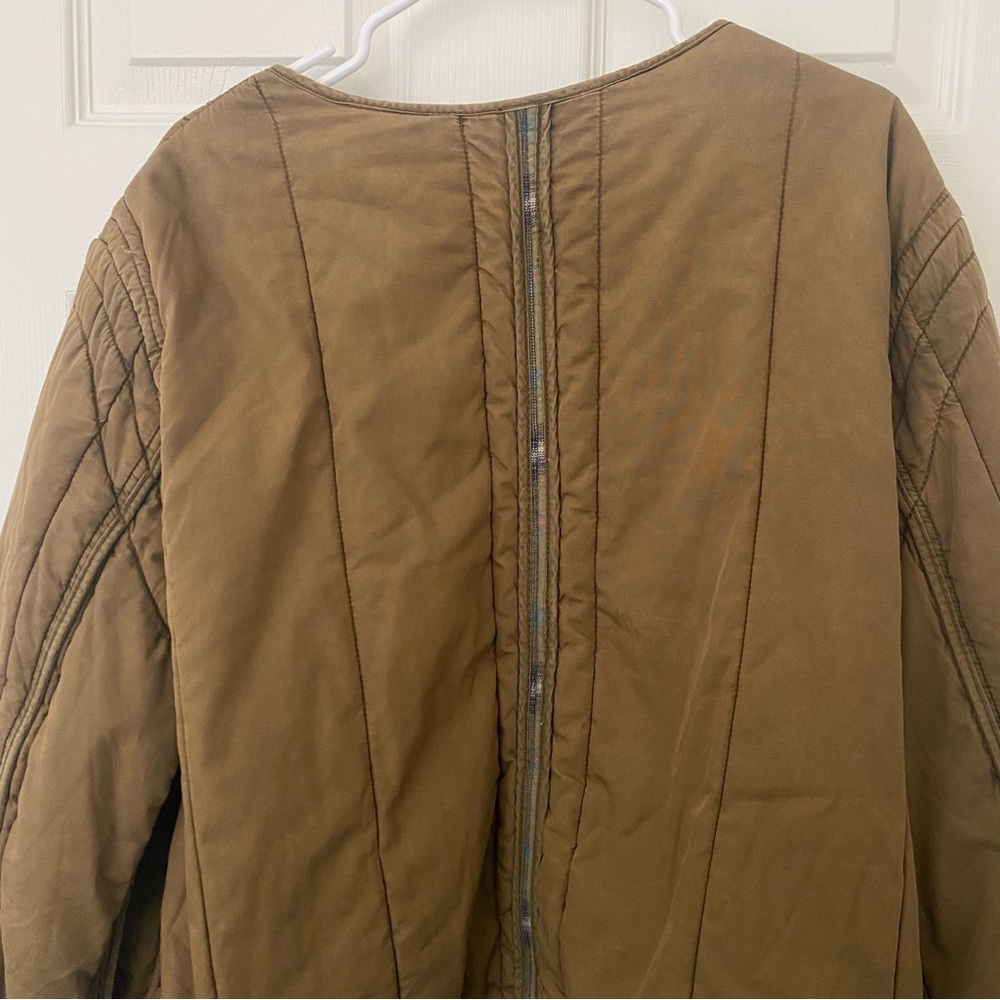 Free People Plaid Quilted Jacket - Picture 9 of 11